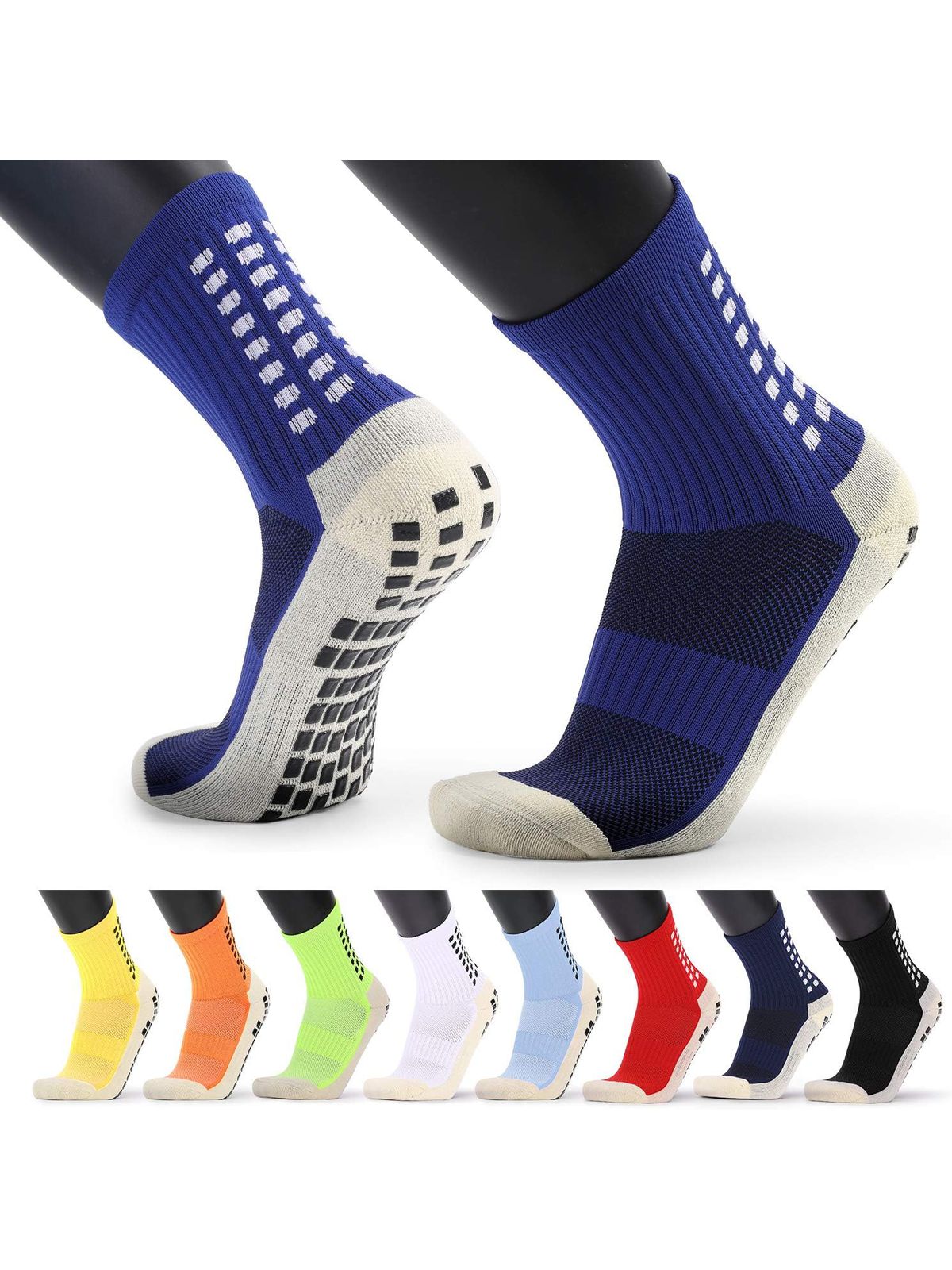 Kit 3 Meias Antiderrapante Esportivas Masculino, M... - SP GRIFES - Camisetas Importadas no Atacado