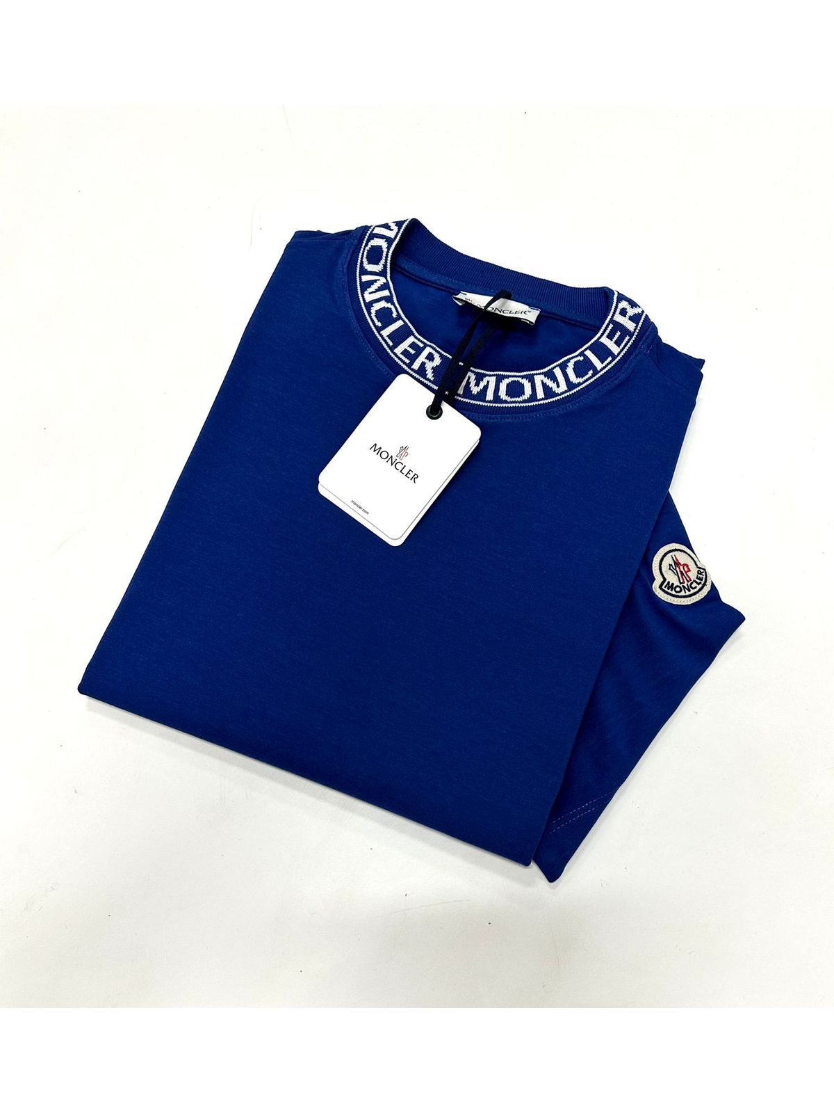 Camiseta Moncler - Azul - Chinesa - SP GRIFES - Camisetas Importadas no Atacado