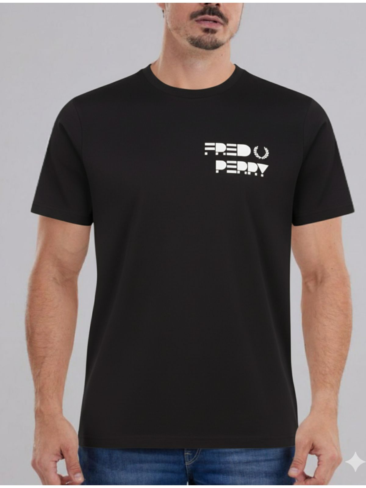 Camiseta Fred Perry - Preto - Egípcia - SP GRIFES - Camisetas Importadas no Atacado
