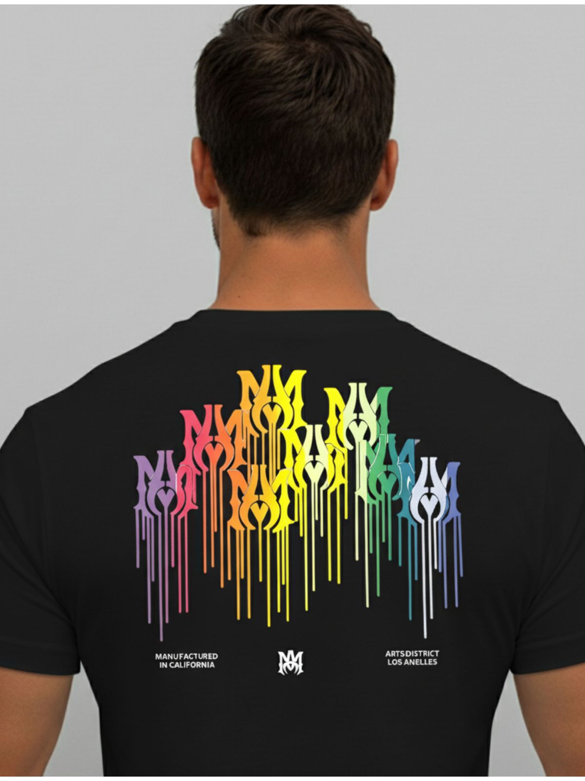 CAMISETA AMIRI - PRETA - SP GRIFES - Camisetas Importadas no Atacado