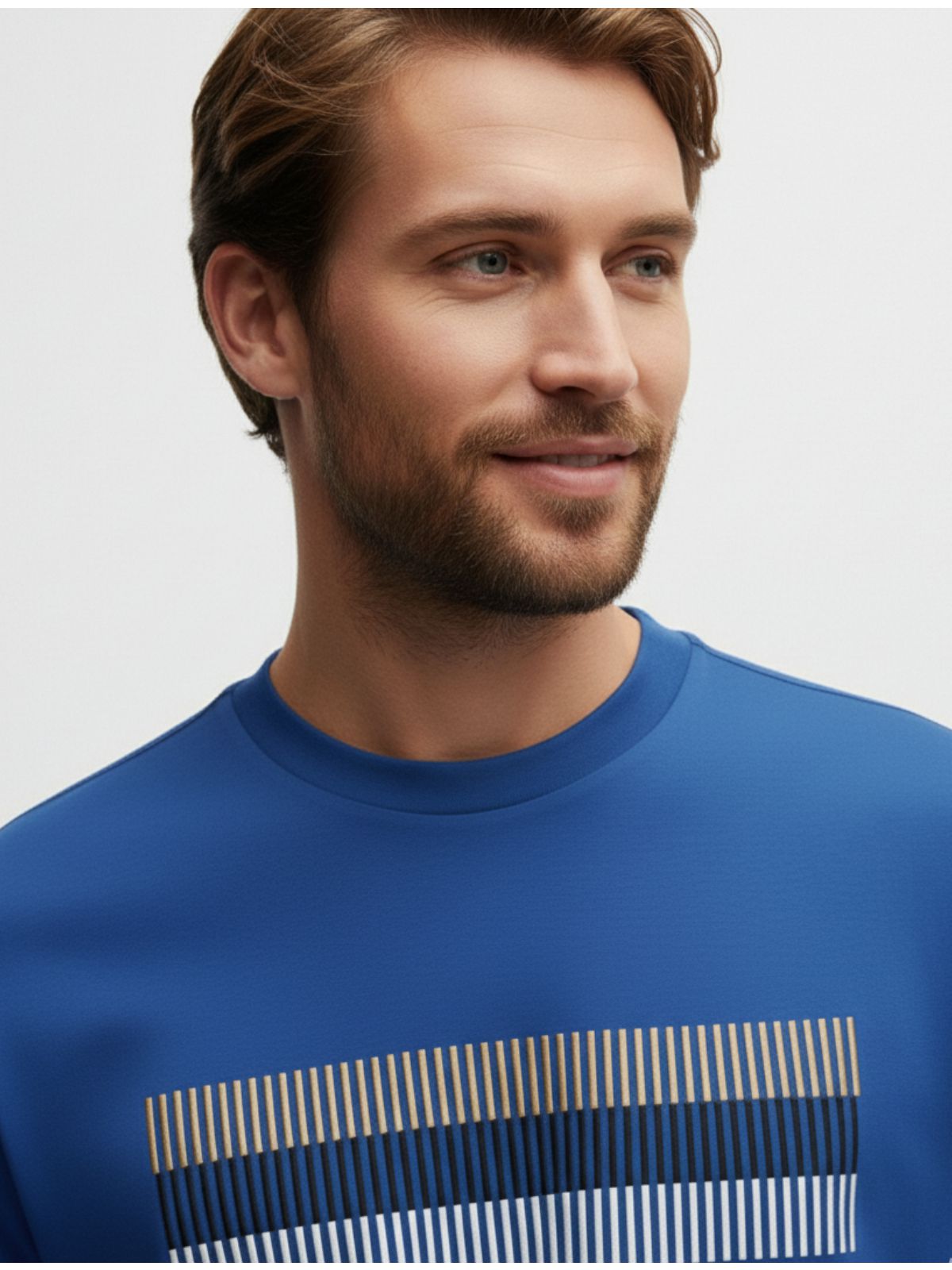 CAMISETA HUGO BOSS - AZUL - SP GRIFES - Camisetas Importadas no Atacado