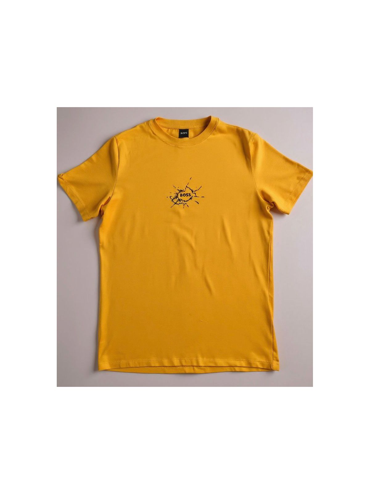 Camiseta Hugo Boss - Amarela - SP GRIFES - Camisetas Importadas no Atacado