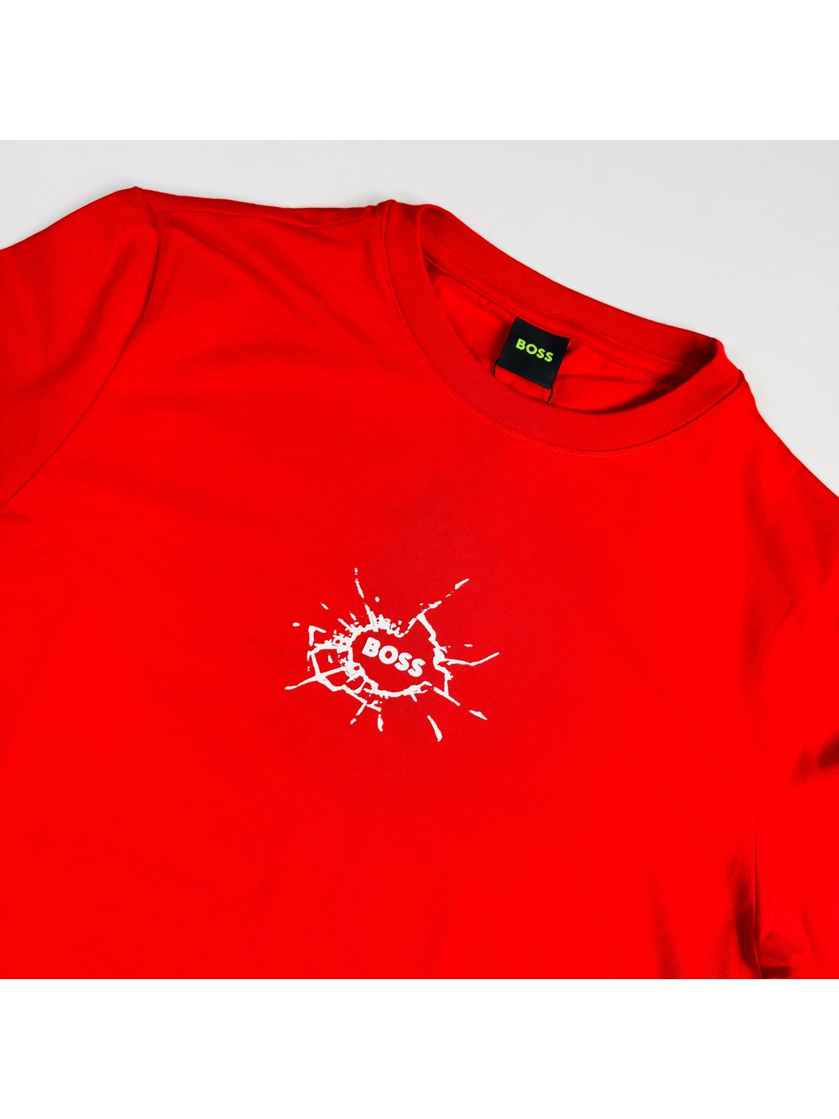 Camiseta Hugo Boss - Vermelha - SP GRIFES - Camisetas Importadas no Atacado