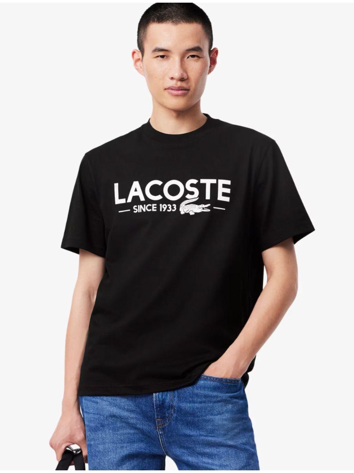 Camiseta Lacoste - Branca - SP GRIFES - Camisetas Importadas no Atacado