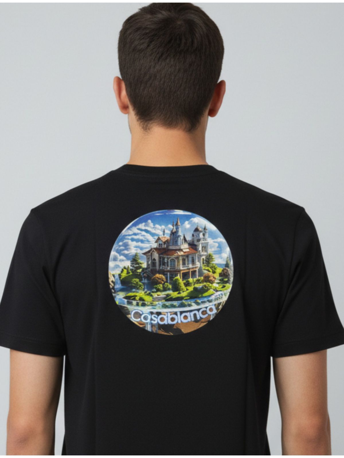 Camiseta Casa Blanca Preta - SP GRIFES - Camisetas Importadas no Atacado