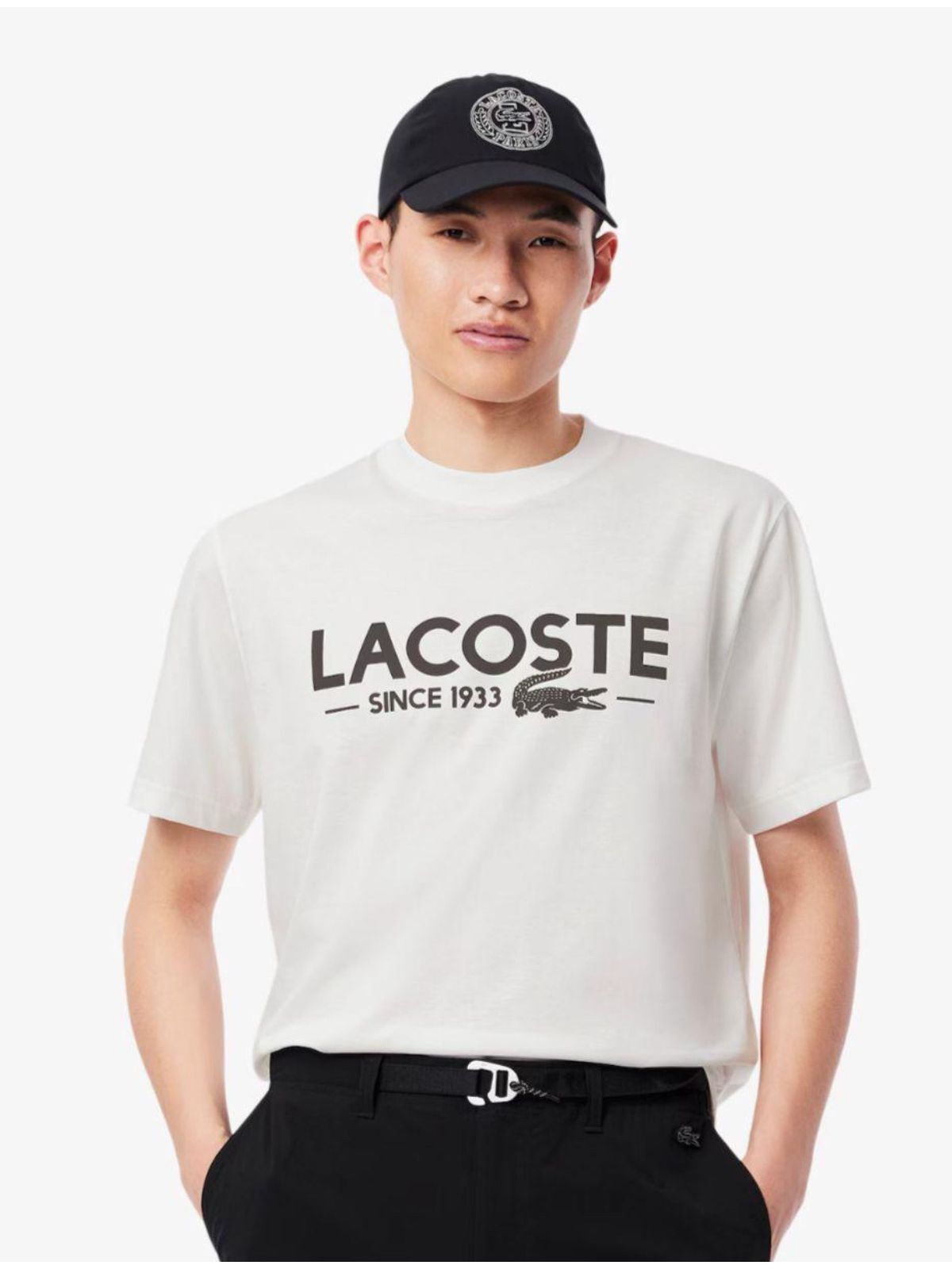 Camiseta Lacoste - Branca - SP GRIFES - Camisetas Importadas no Atacado