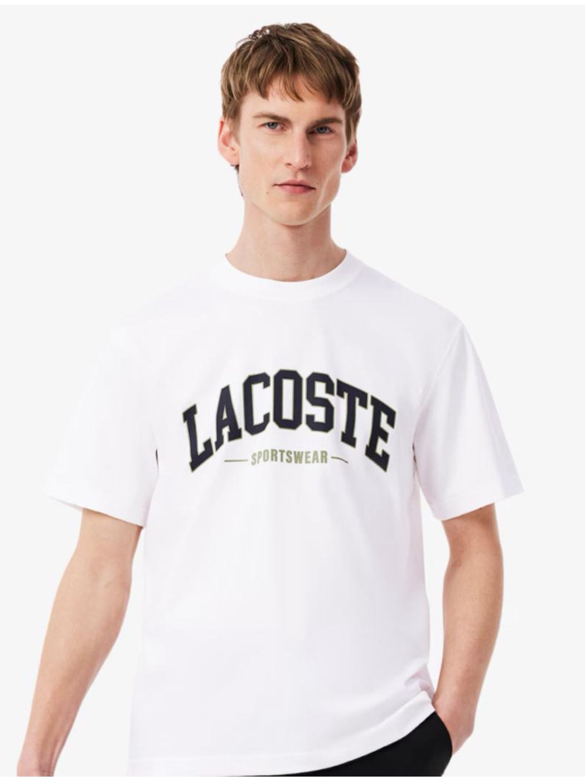 Camiseta Lacoste - Branca - SP GRIFES - Camisetas Importadas no Atacado