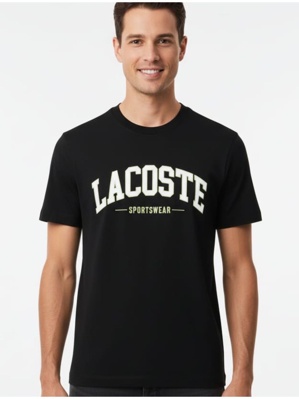Camiseta Lacoste - PRETA - SP GRIFES - Camisetas Importadas no Atacado