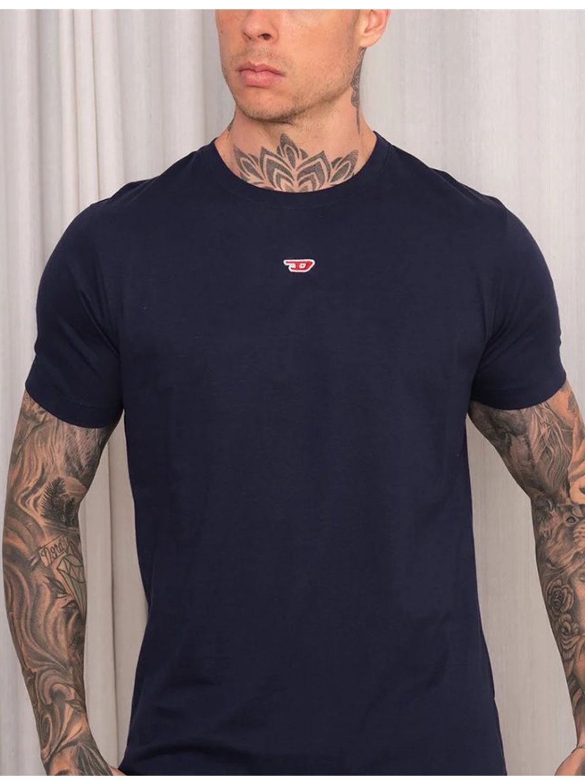 Camiseta Diesel - Preta - SP GRIFES - Camisetas Importadas no Atacado