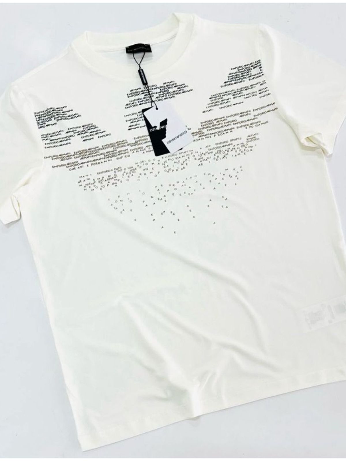 Camiseta Armani - Branca - Egípcia - SP GRIFES - Camisetas Importadas no Atacado