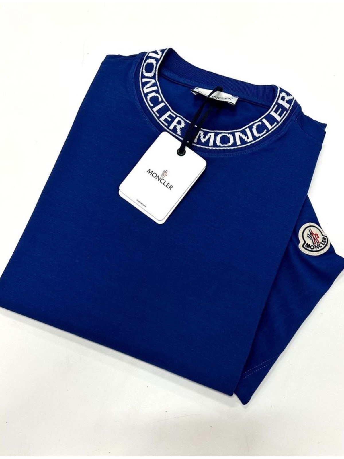 Camiseta Moncler - Azul - Chinesa - SP GRIFES - Camisetas Importadas no Atacado