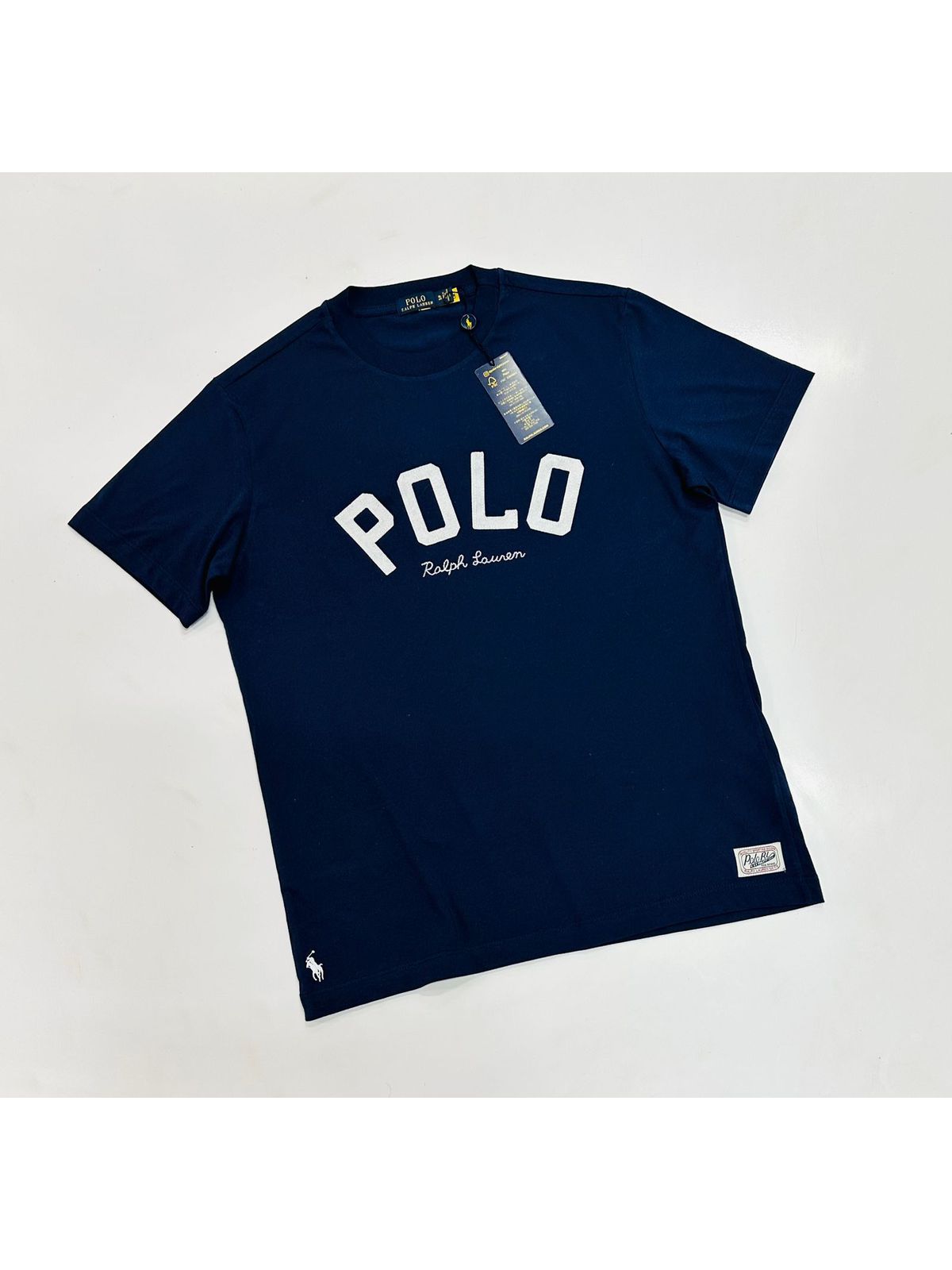 CAMISETA RALPH LAUREN AZUL MARINHO - SP GRIFES - Camisetas Importadas no Atacado