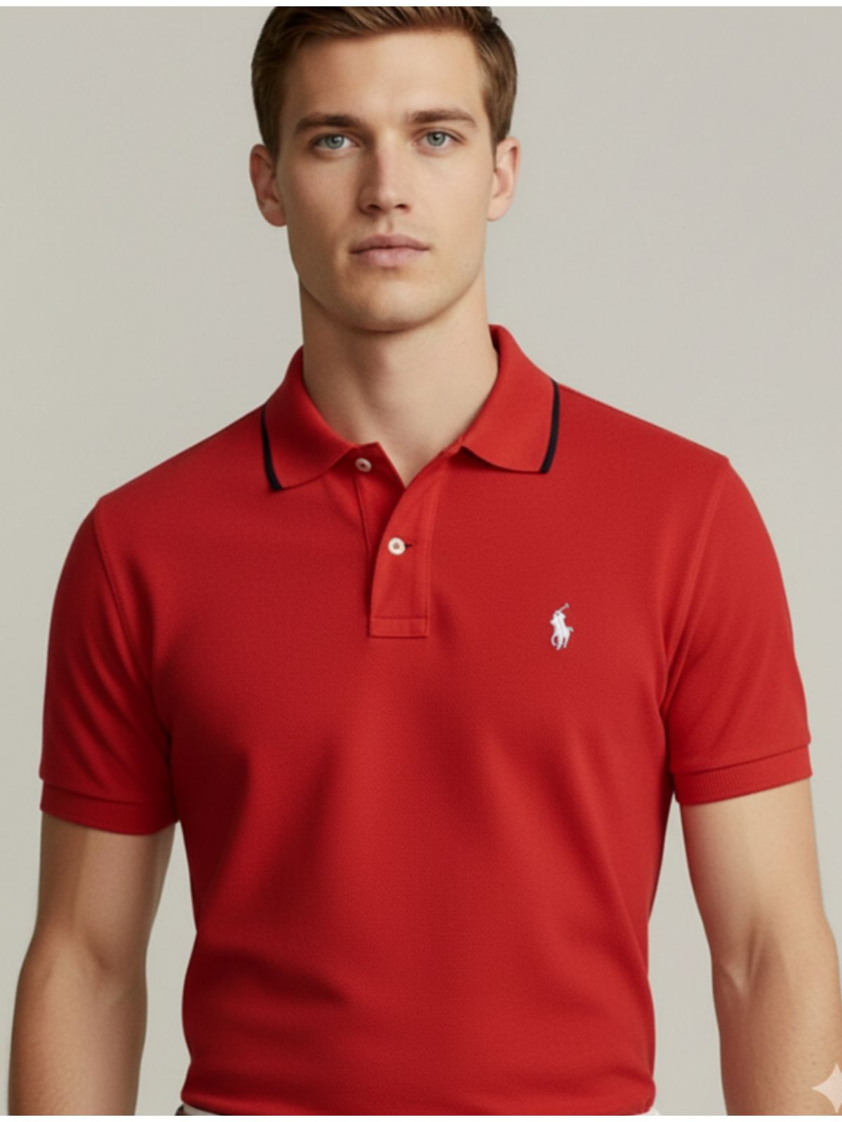 Gola Ralph Lauren - VERMELHA - SP GRIFES - Camisetas Importadas no Atacado