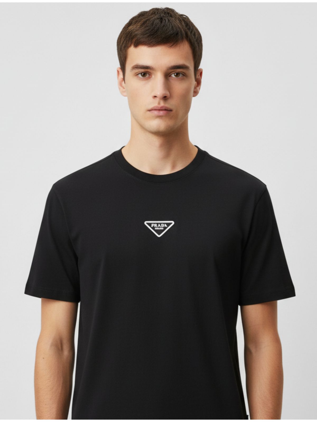 Camiseta Prada - Preta - SP GRIFES - Camisetas Importadas no Atacado