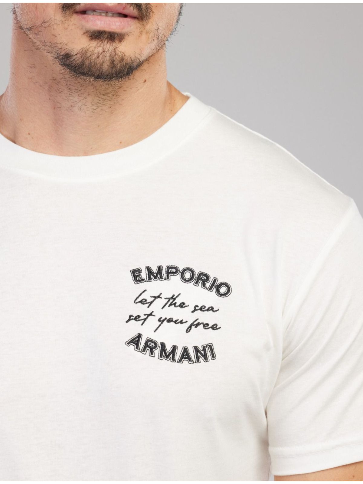 Camiseta Armani Exchange - Branca - SP GRIFES - Camisetas Importadas no Atacado