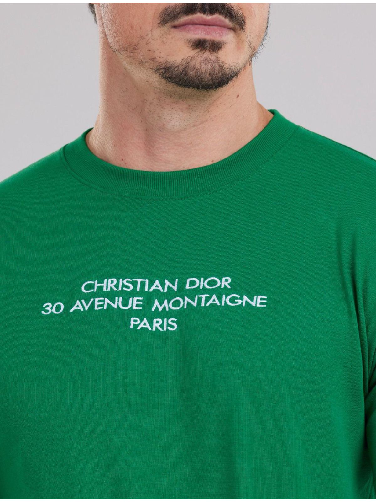 Camiseta Dior - Verde Bandeira - SP GRIFES - Camisetas Importadas no Atacado