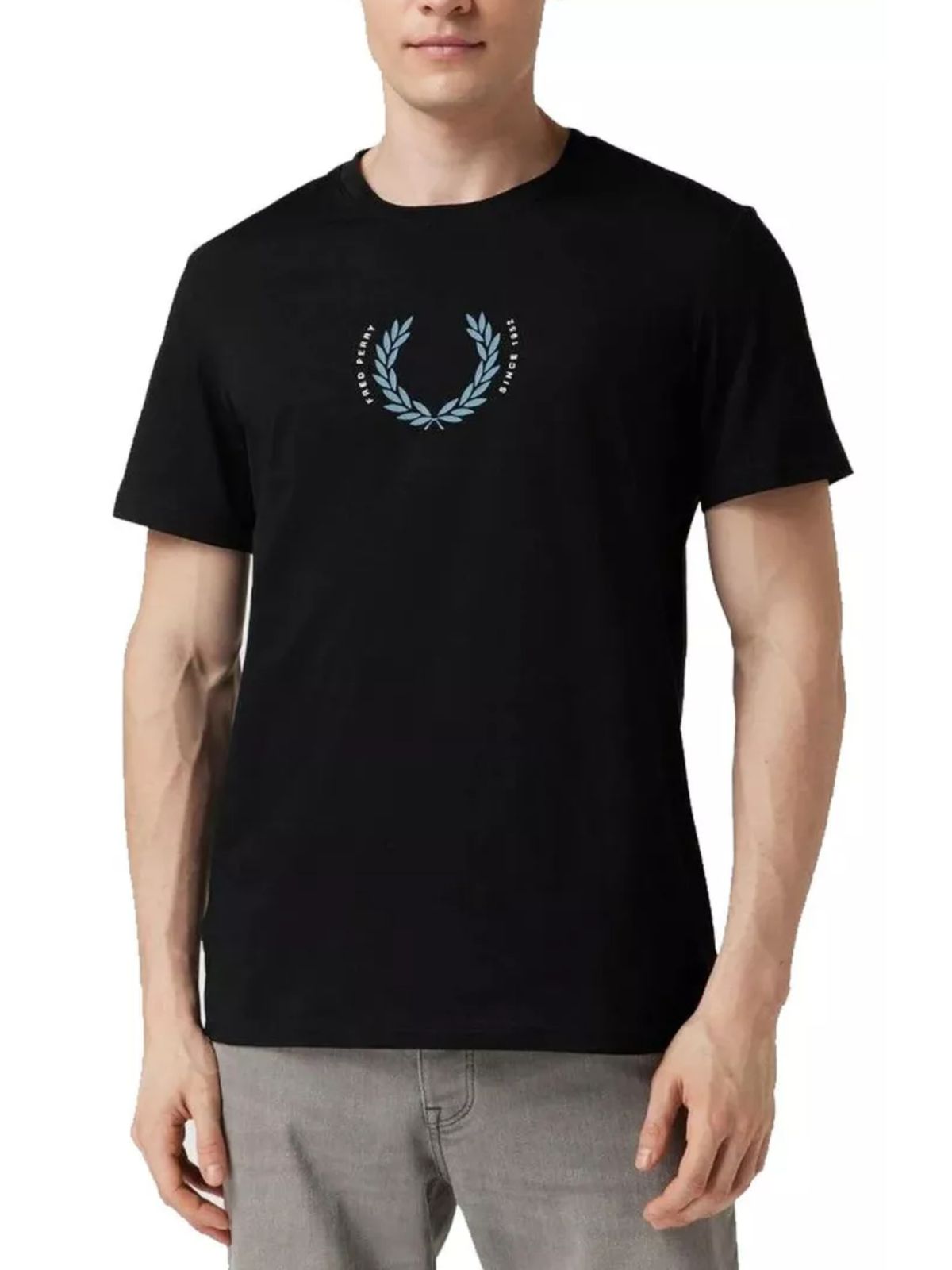 Camiseta Fred Perry - Preta - Emborrachada - Egípc... - SP GRIFES - Camisetas Importadas no Atacado