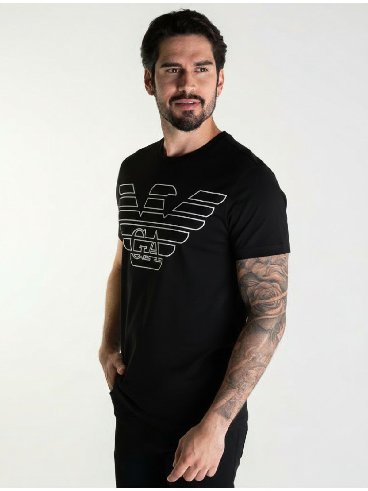 Camiseta Armani - Oversized - Egípcia - SP GRIFES - Camisetas Importadas no Atacado