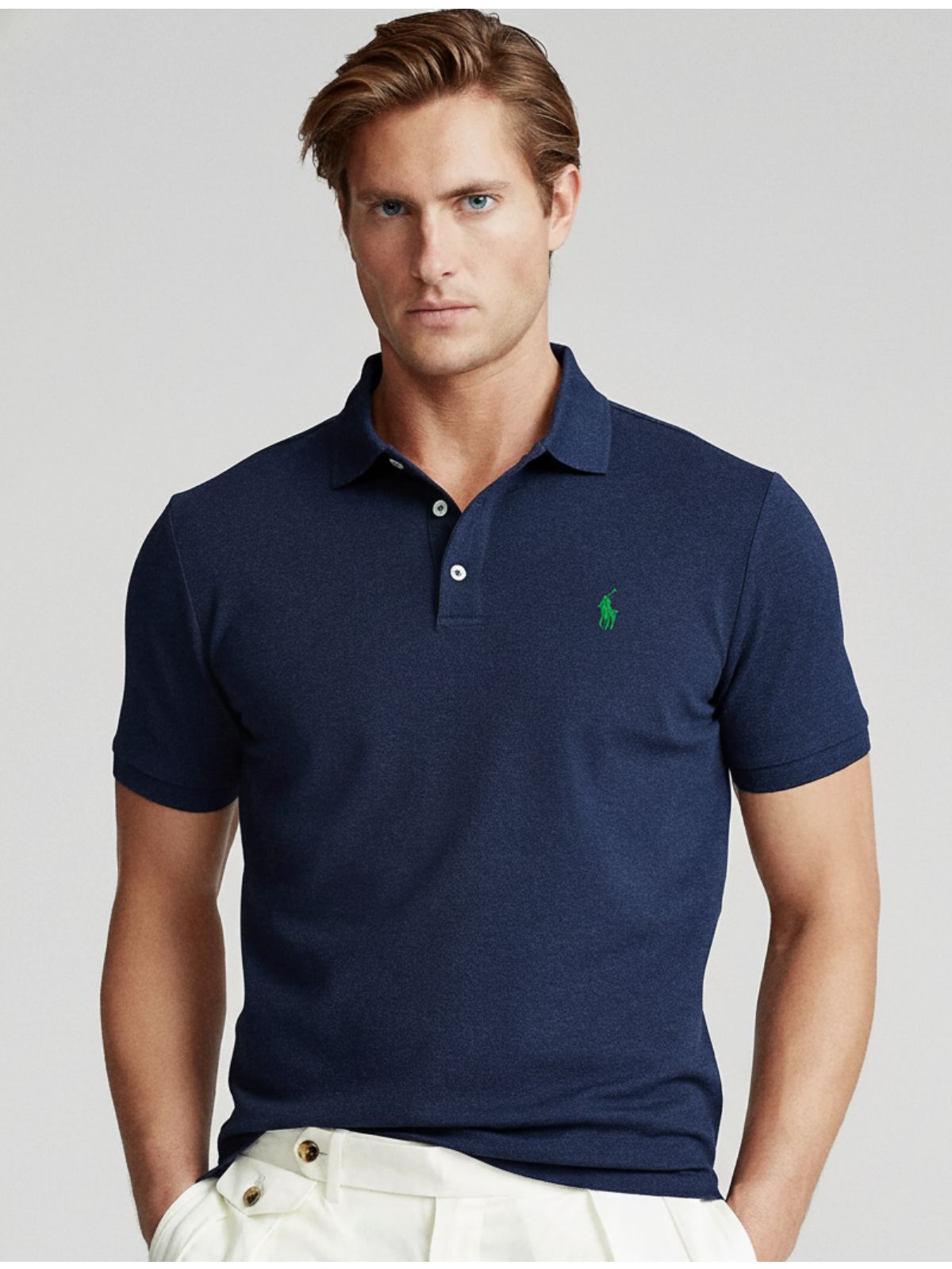 Gola Ralph Lauren - Azul Marinho - SP GRIFES - Camisetas Importadas no Atacado