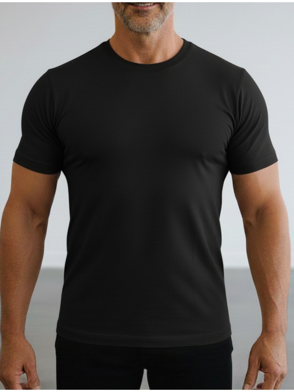 Camiseta Termocolada - Preta - SP GRIFES - Camisetas Importadas no Atacado