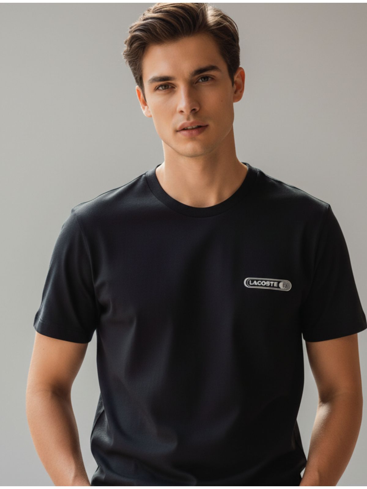 Camiseta Lacoste - Preto - SP GRIFES - Camisetas Importadas no Atacado