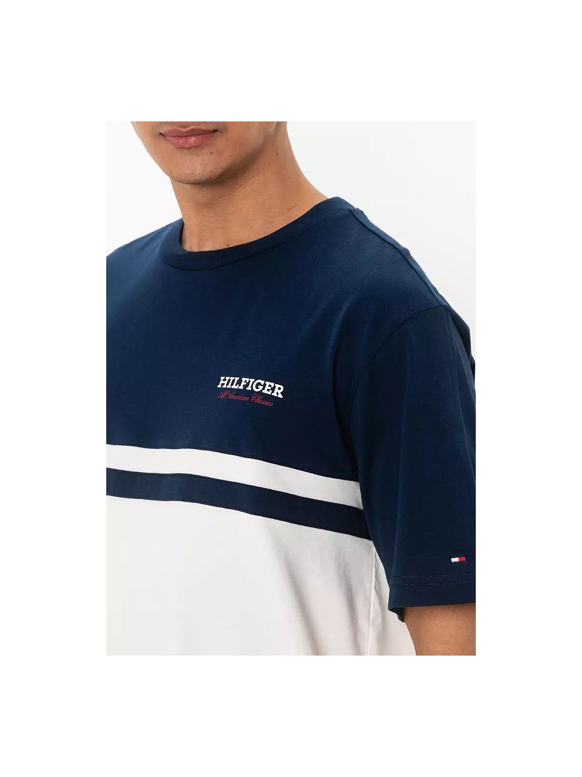 CAMISETA TOMMY HILFIG - MARINHO - SP GRIFES - Camisetas Importadas no Atacado