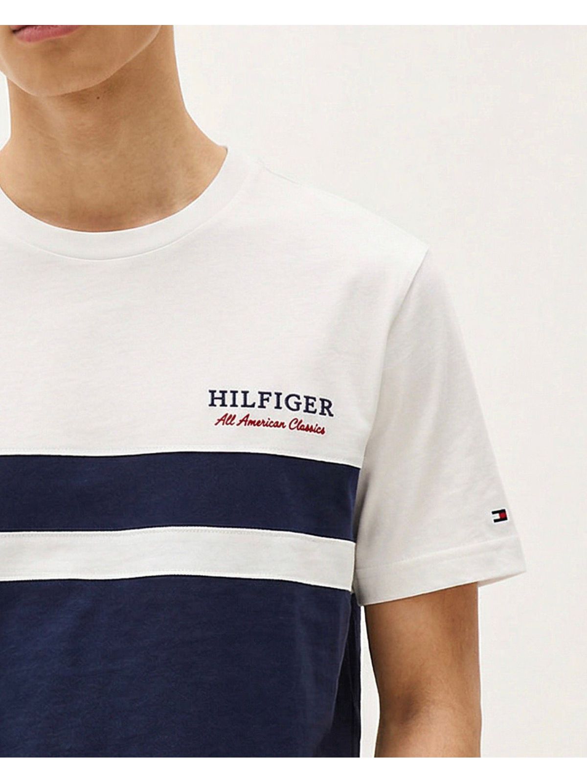 CAMISETA TOMMY HILFIG - BRANCO - SP GRIFES - Camisetas Importadas no Atacado