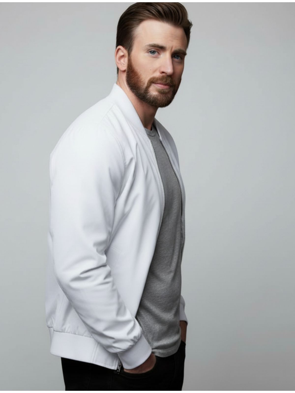 Jaqueta Zara Importada - Branca - SP GRIFES - Camisetas Importadas no Atacado