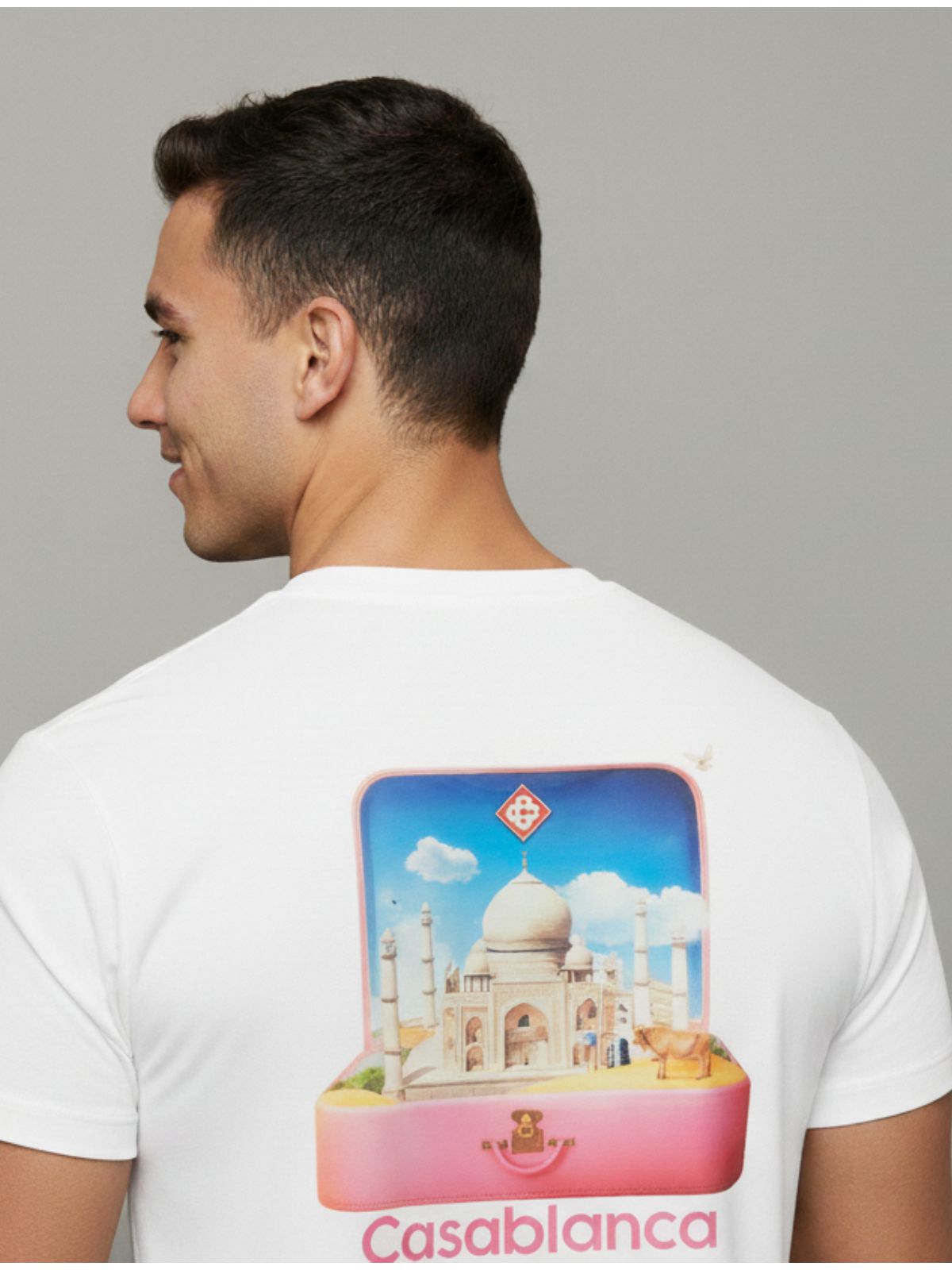 Camiseta Casa Blanca Branca - Chinesa - SP GRIFES - Camisetas Importadas no Atacado