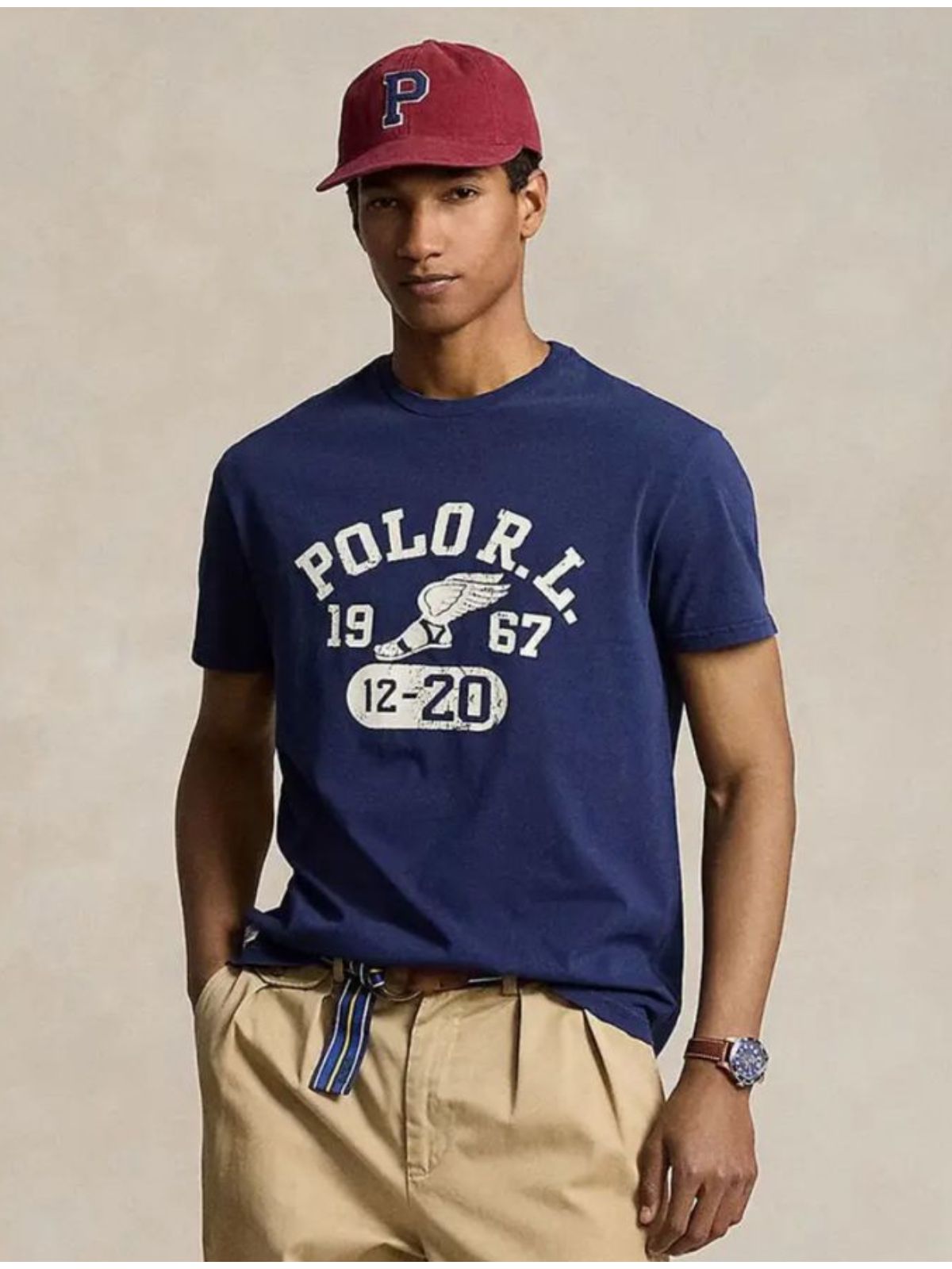 Camiseta Ralph Lauren - Marinho - SP GRIFES - Camisetas Importadas no Atacado