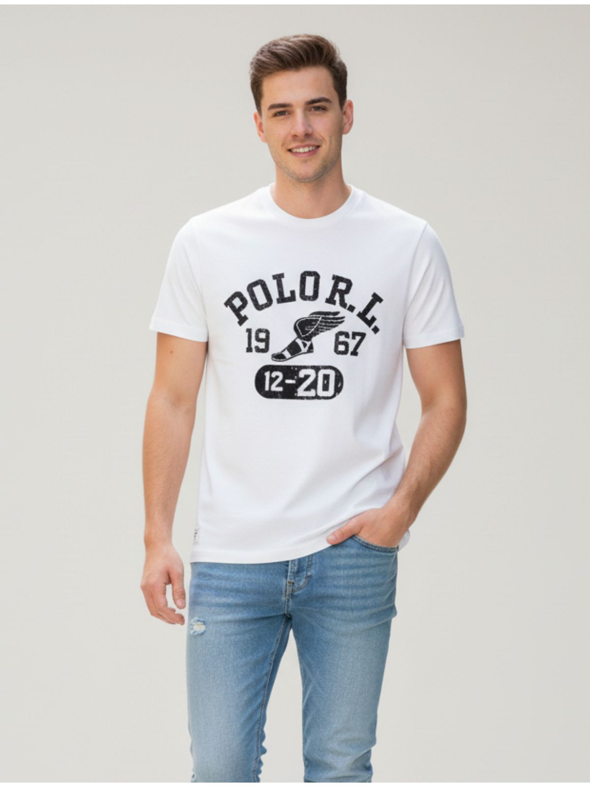 Camiseta Ralph Lauren - Branca - SP GRIFES - Camisetas Importadas no Atacado