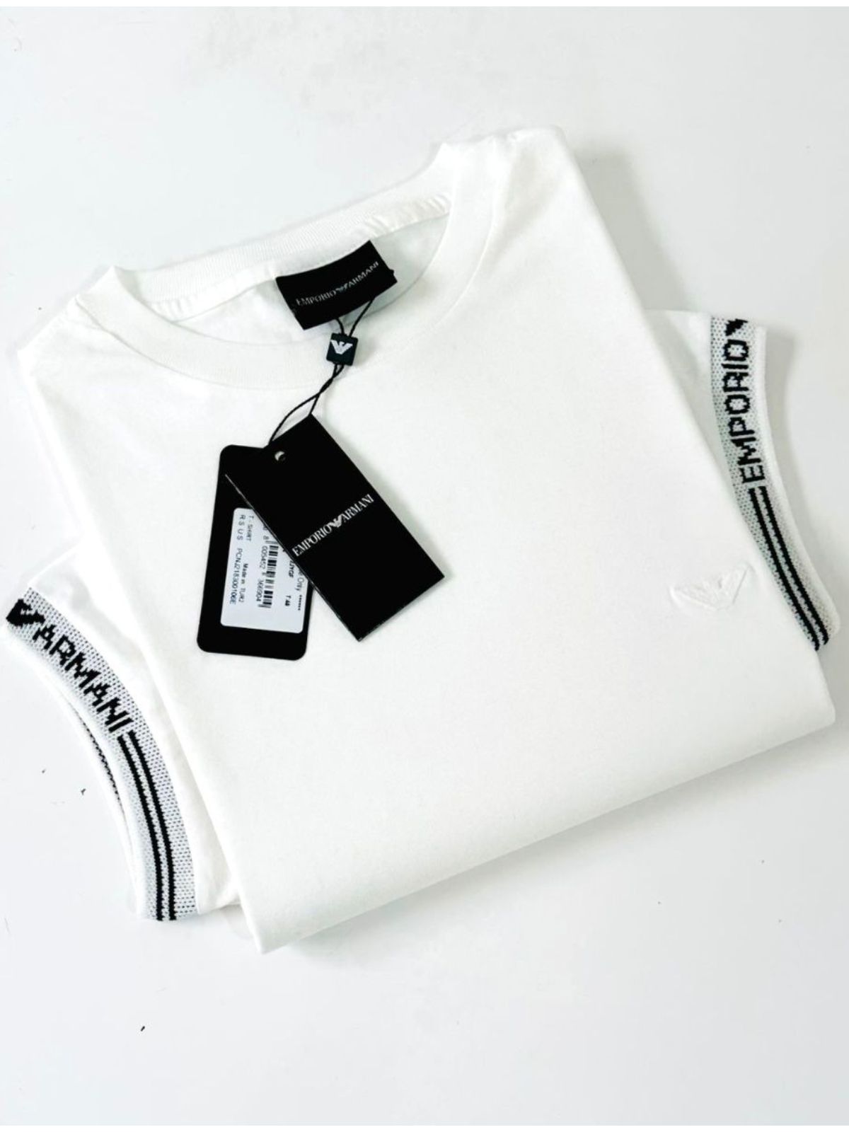 Camiseta Armani Egípcia - Branca - SP GRIFES - Camisetas Importadas no Atacado