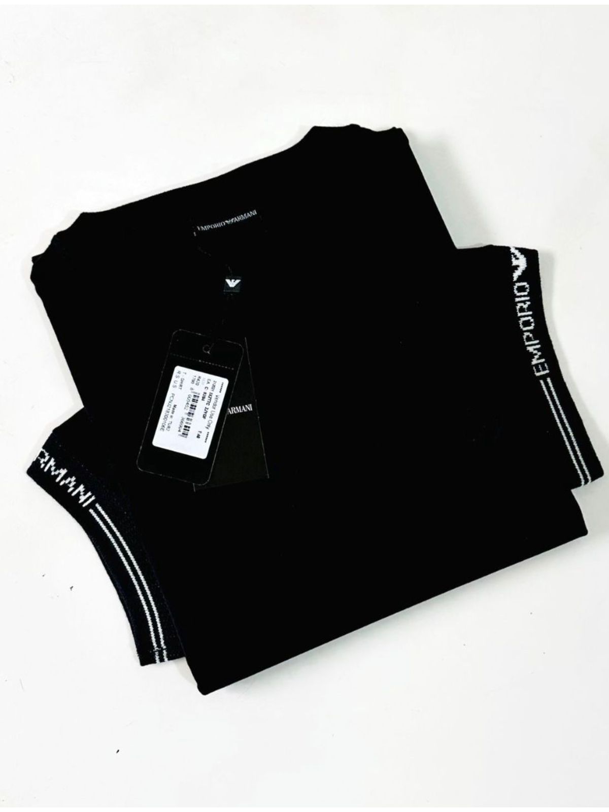 Camiseta Armani Egípcia - Preta - SP GRIFES - Camisetas Importadas no Atacado