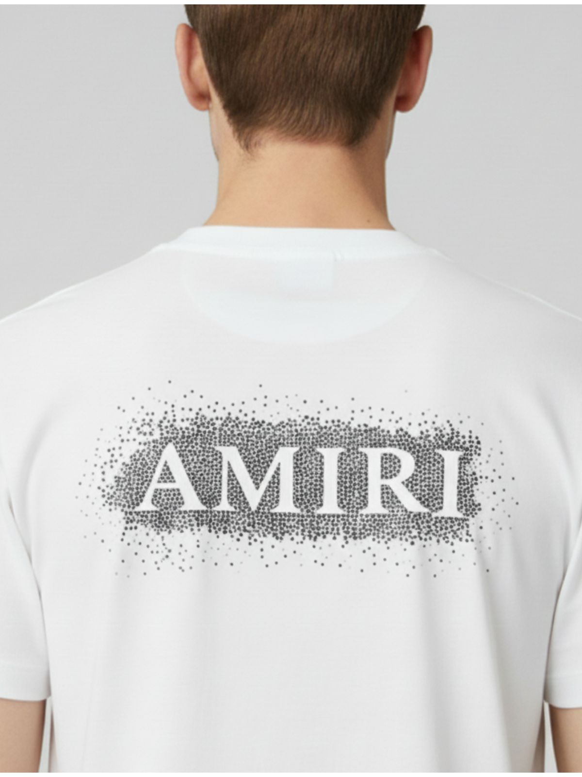 Camiseta Amiri - Branca - Chinesa Encorpada - SP GRIFES - Camisetas Importadas no Atacado
