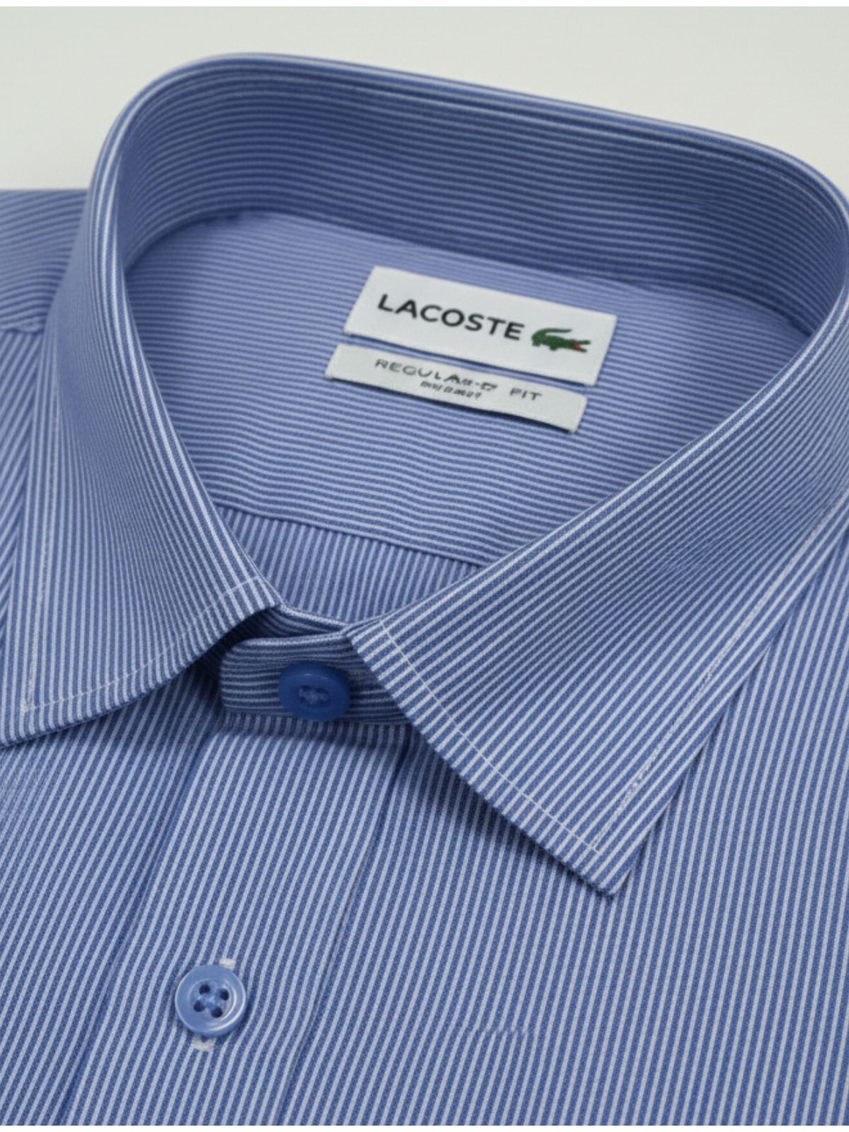 Camisa Social Lacoste - Azul Escuro - SP GRIFES - Camisetas Importadas no Atacado