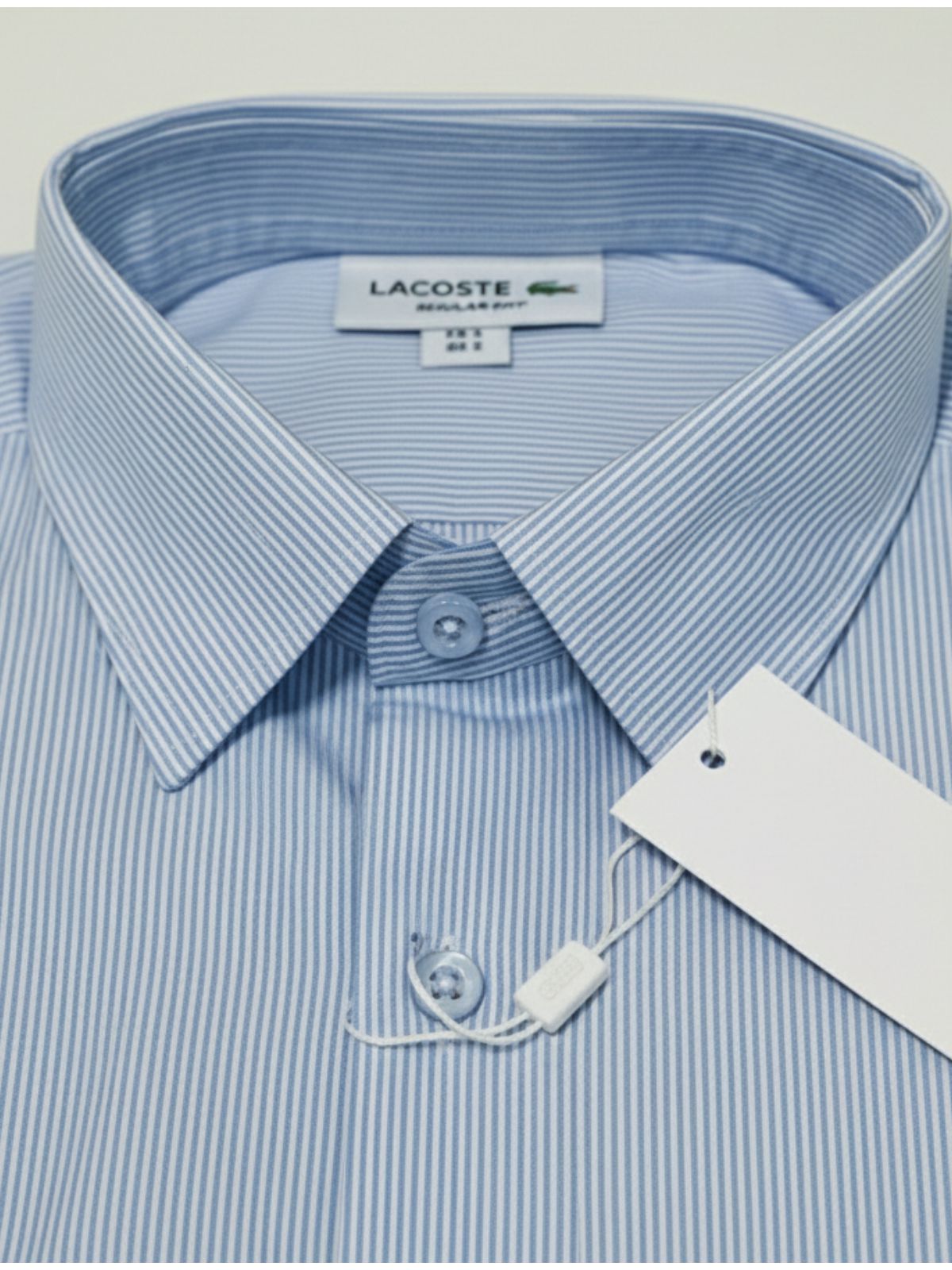 Camisa Social Lacoste - Azul Claro - SP GRIFES - Camisetas Importadas no Atacado