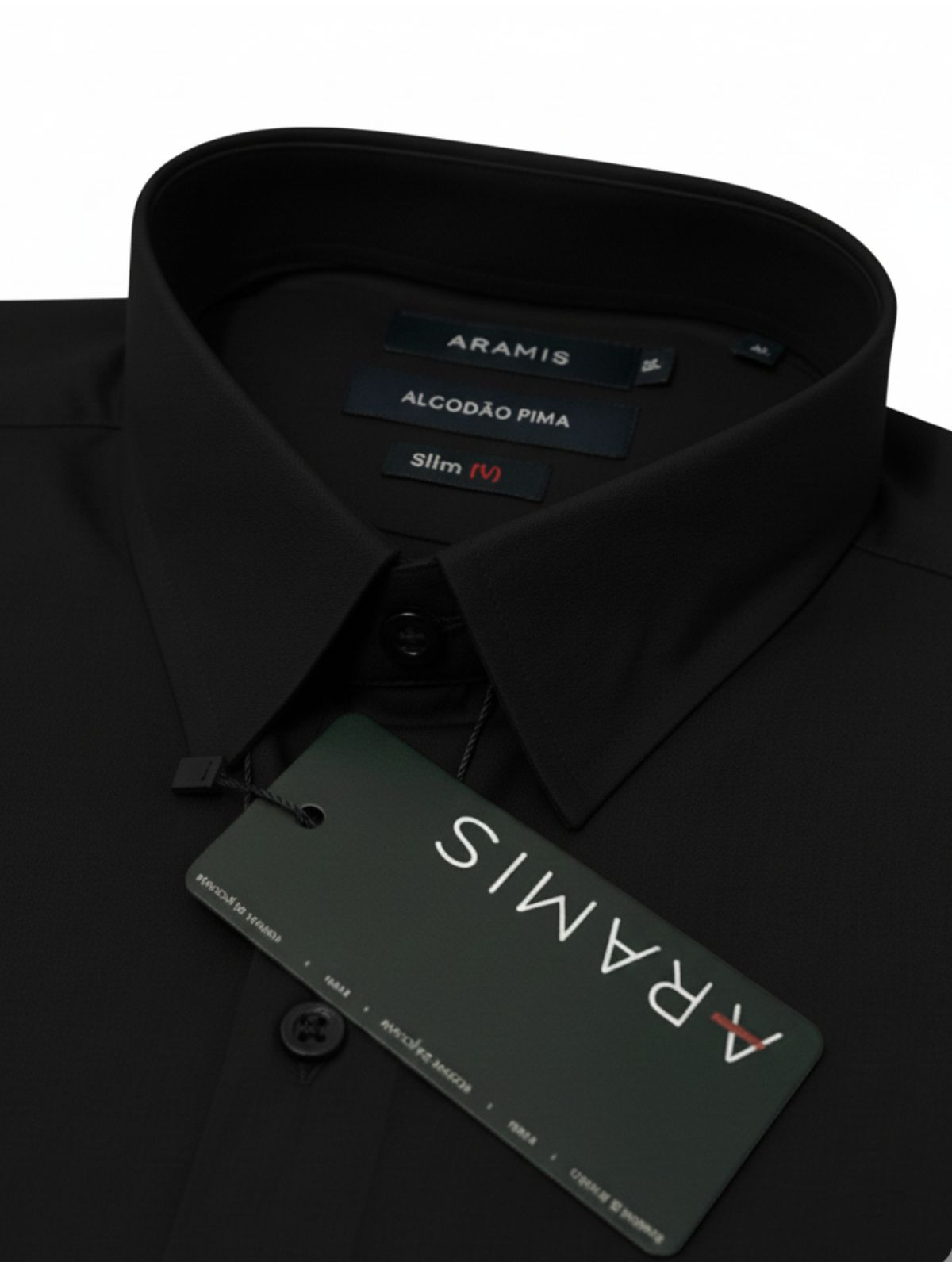 Camisa Social Aramis - Preta - SP GRIFES - Camisetas Importadas no Atacado