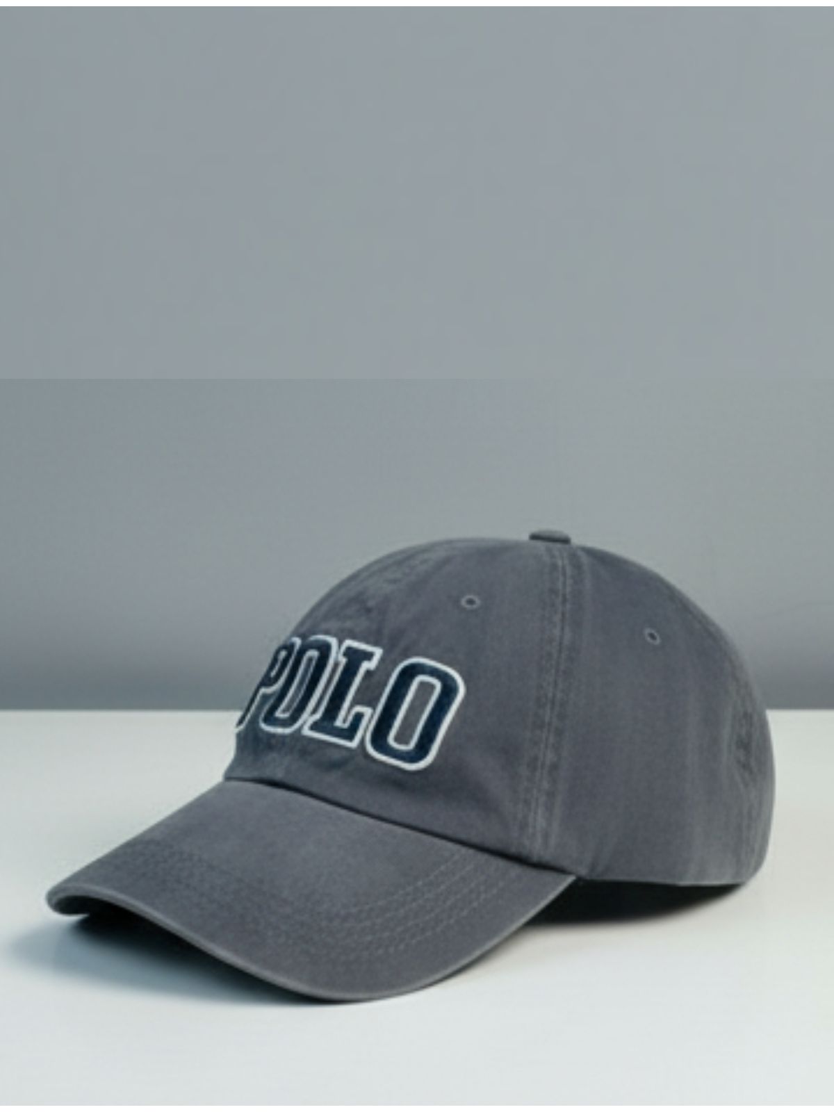 BONÉ RAUPH LAUREN - CINZA - SP GRIFES - Camisetas Importadas no Atacado