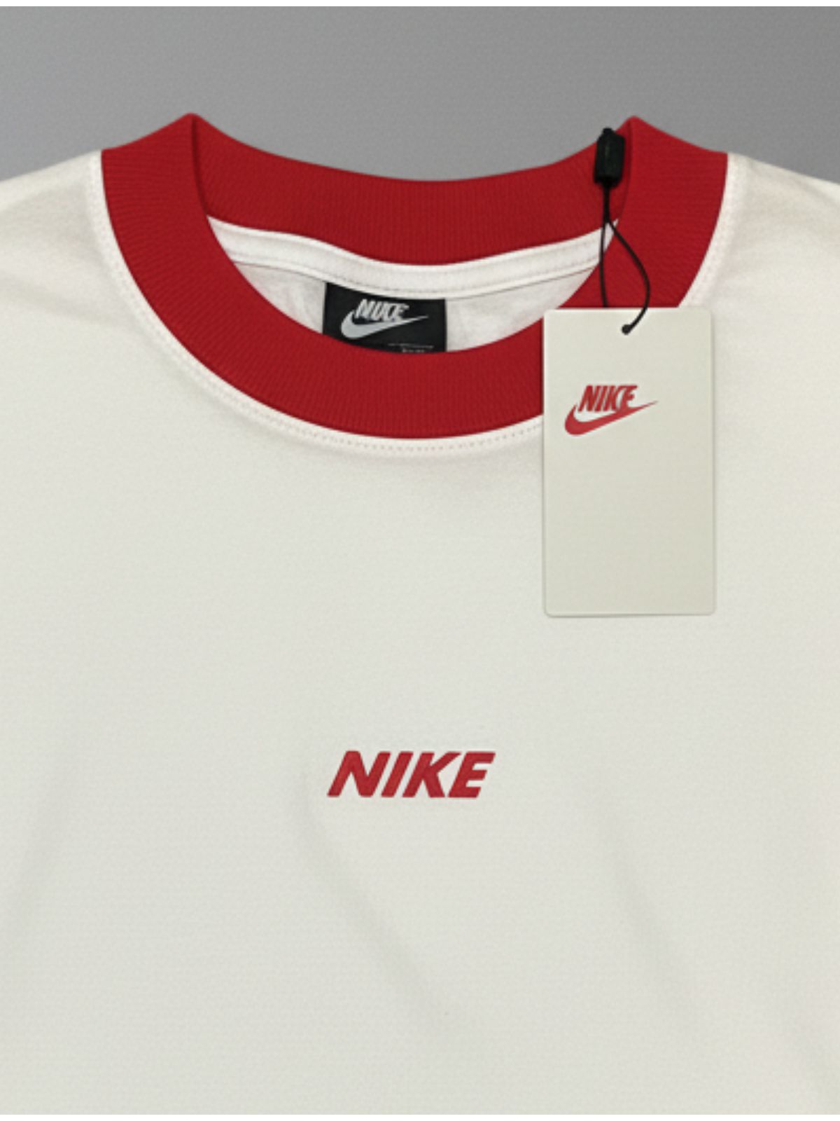 Camiseta Nike Oversized Perfumada - Branca com a G... - SP GRIFES - Camisetas Importadas no Atacado