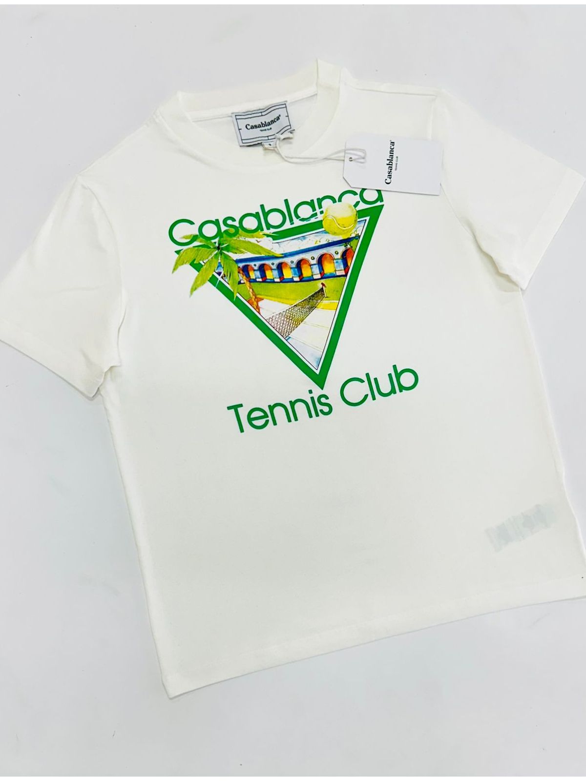 Camiseta Casa Blanca Tenis Club Branca - Chinesa C... - SP GRIFES - Camisetas Importadas no Atacado