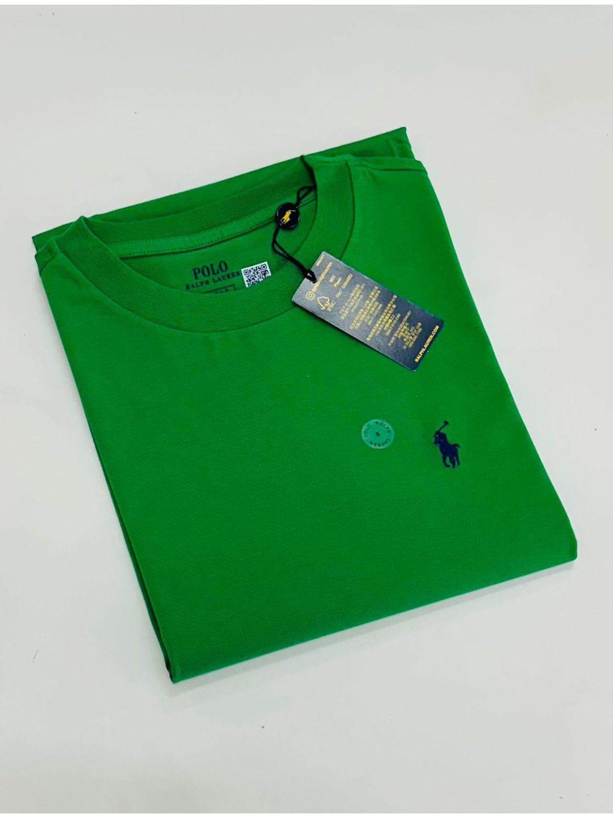 Camiseta Ralph Lauren - Verde - Egípcia - SP GRIFES - Camisetas Importadas no Atacado