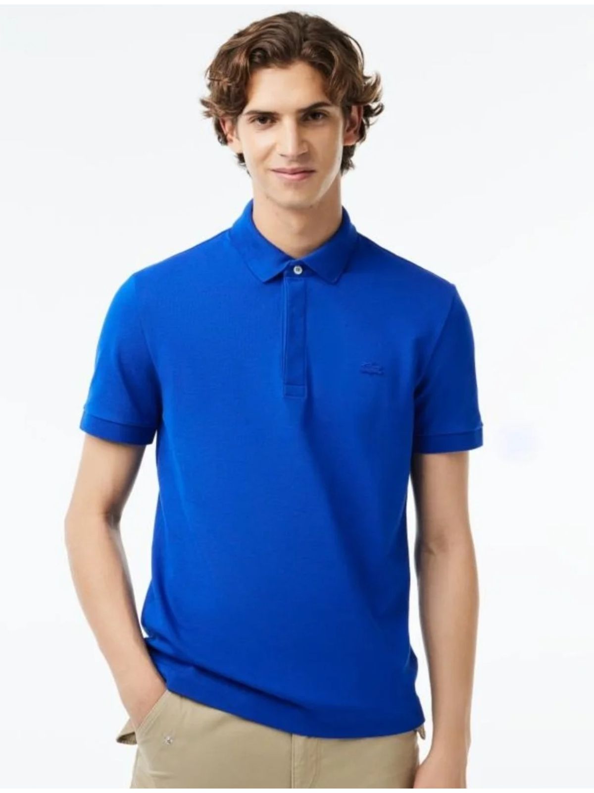 Polo Regular Fit Paris em Piqué Stretch Importada ... - SP GRIFES - Camisetas Importadas no Atacado