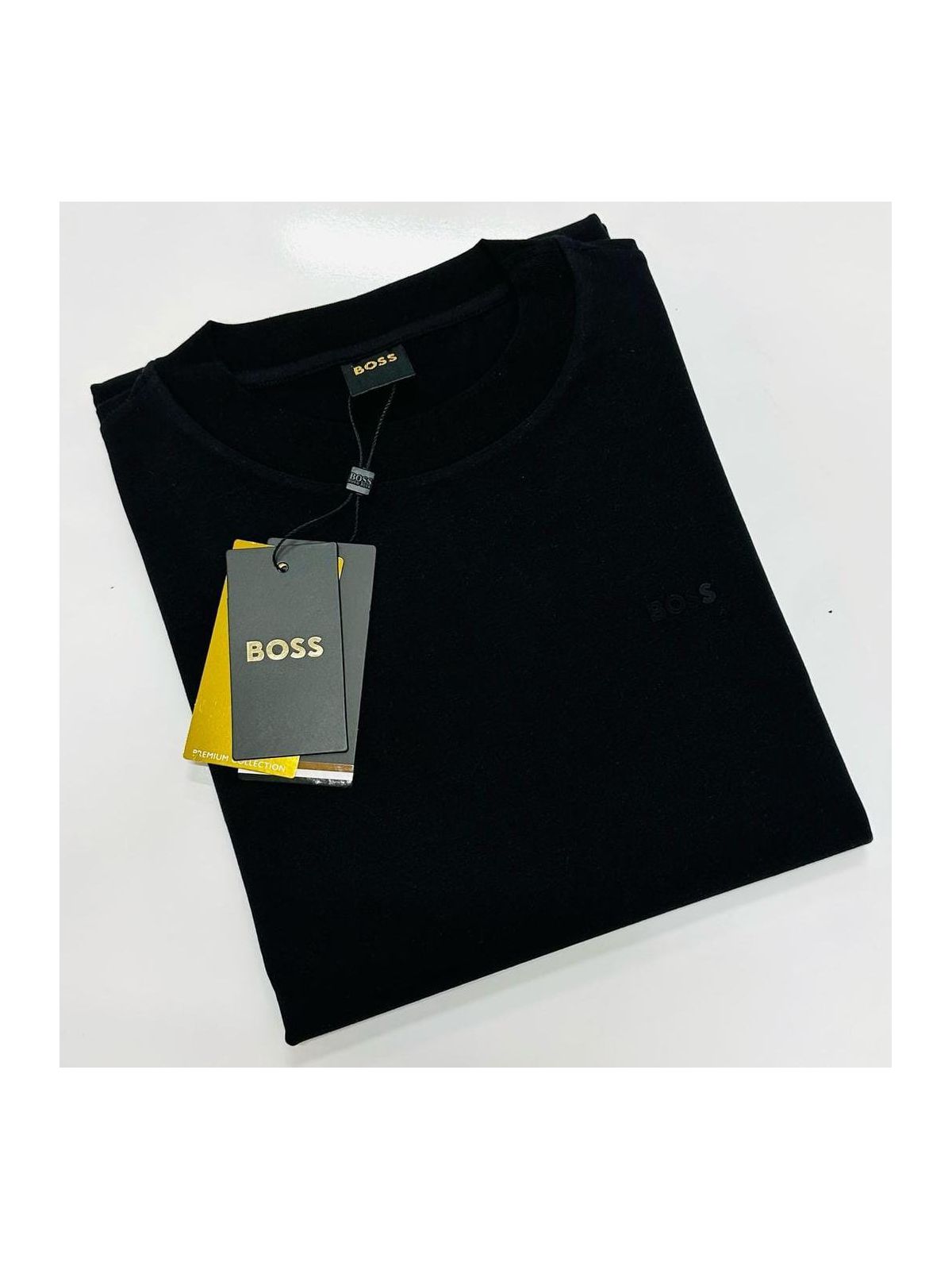 Camiseta Hugo BosS - Preto - Egipcia - SP GRIFES - Camisetas Importadas no Atacado