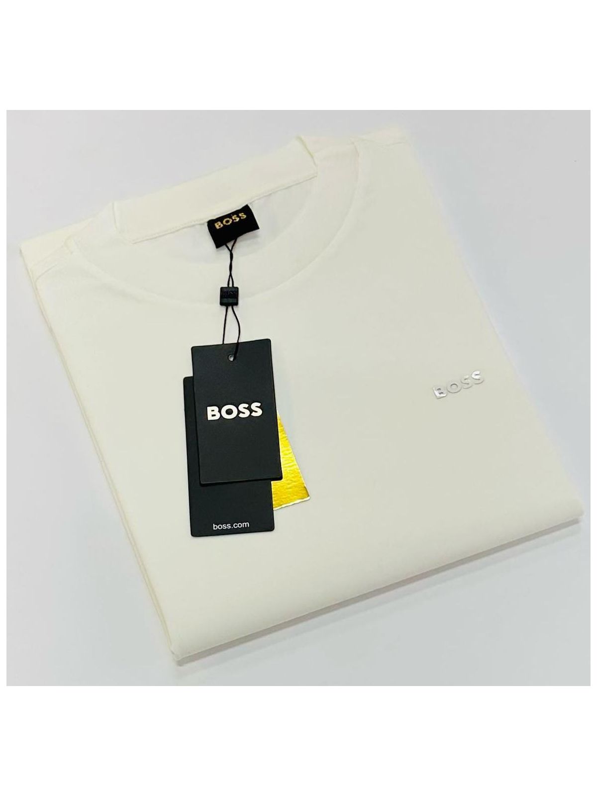 Camiseta Hugo Boss - Branca - Egipcia - SP GRIFES - Camisetas Importadas no Atacado