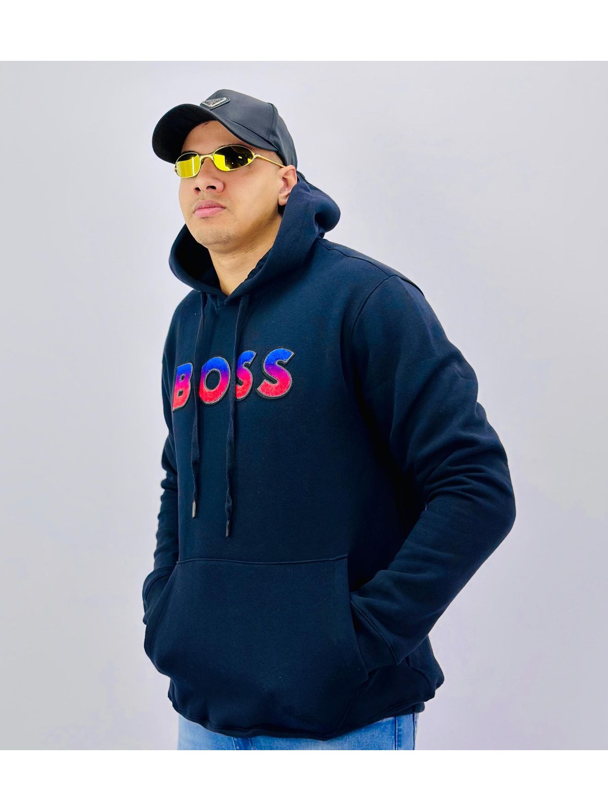 Moletom Hugo Boss PR - SP GRIFES - Camisetas Importadas no Atacado