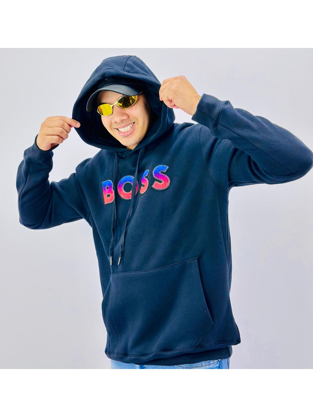 Moletom Hugo Boss AZ - SP GRIFES - Camisetas Importadas no Atacado
