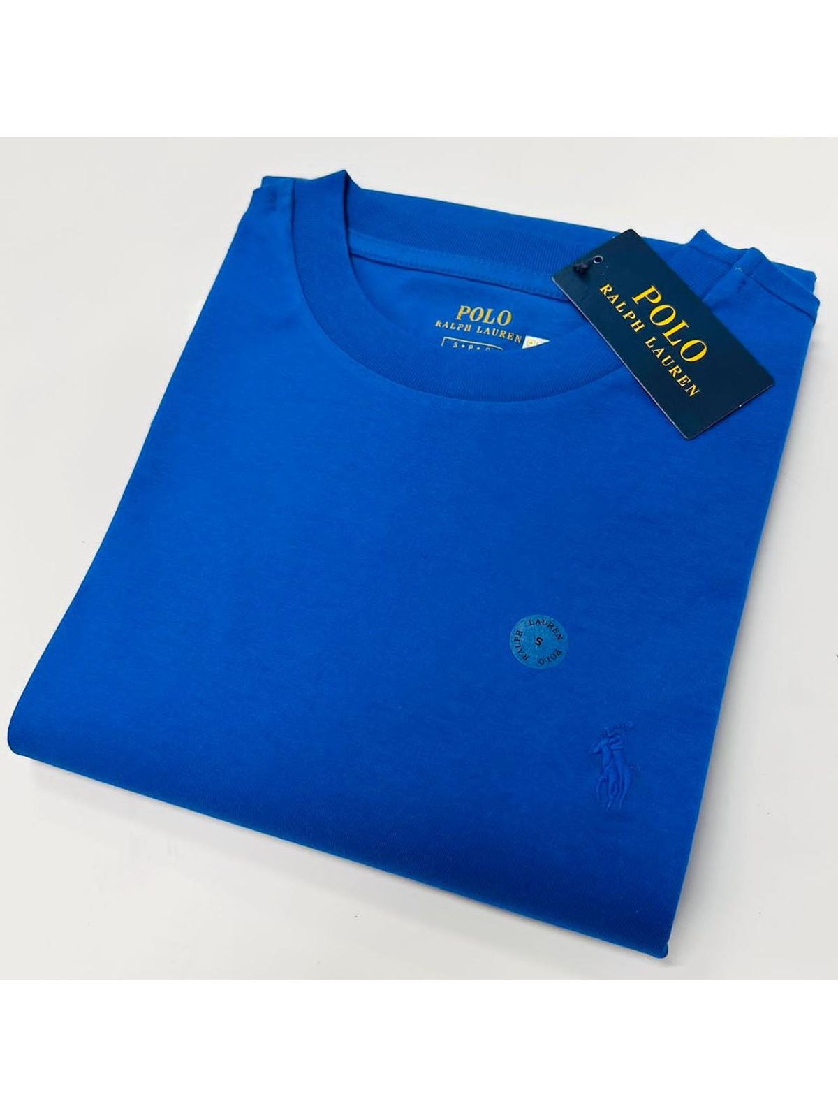 Camiseta Ralph Lauren Monocromático Royal - SP GRIFES - Camisetas Importadas no Atacado