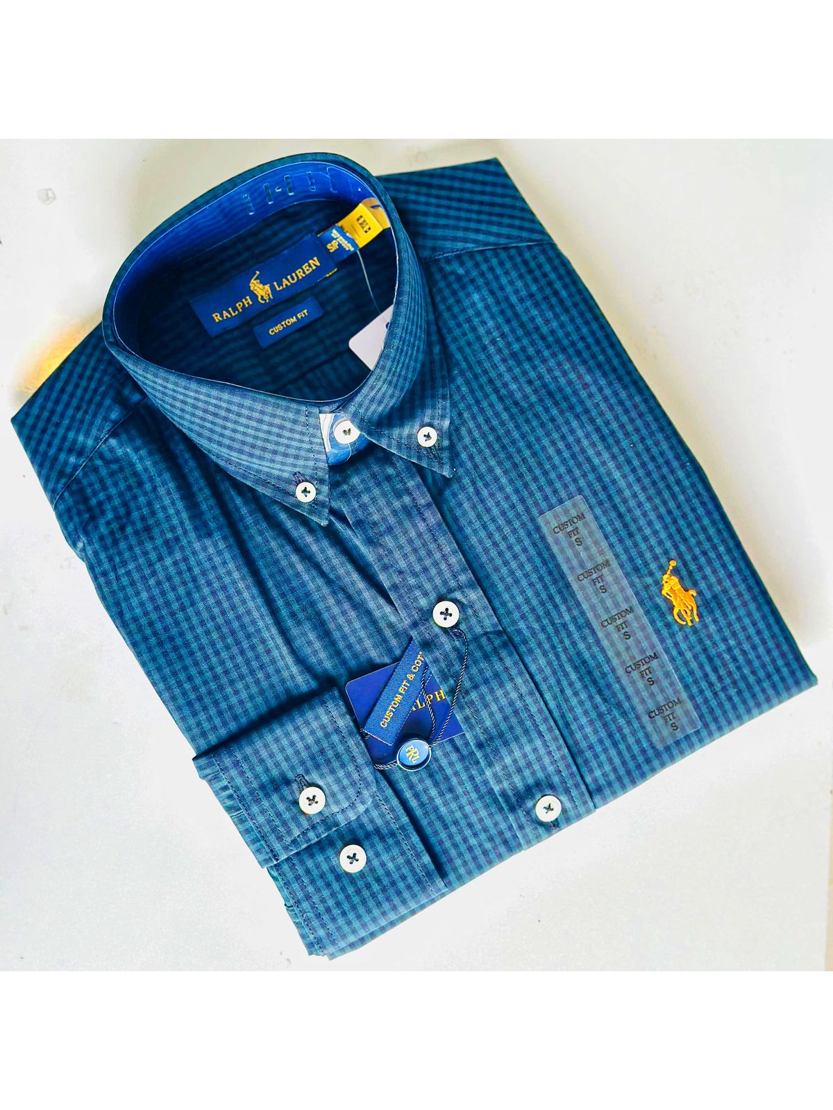 Camisa Social Ralph Lauren - Fio Tinto Micro Xadre... - SP GRIFES - Camisetas Importadas no Atacado