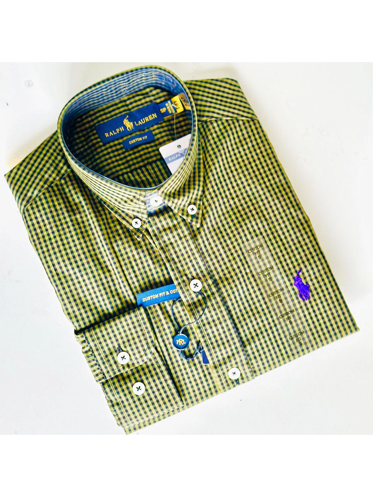 Camisa Social Ralph Lauren - Fio Tinto Micro Xadre... - SP GRIFES - Camisetas Importadas no Atacado