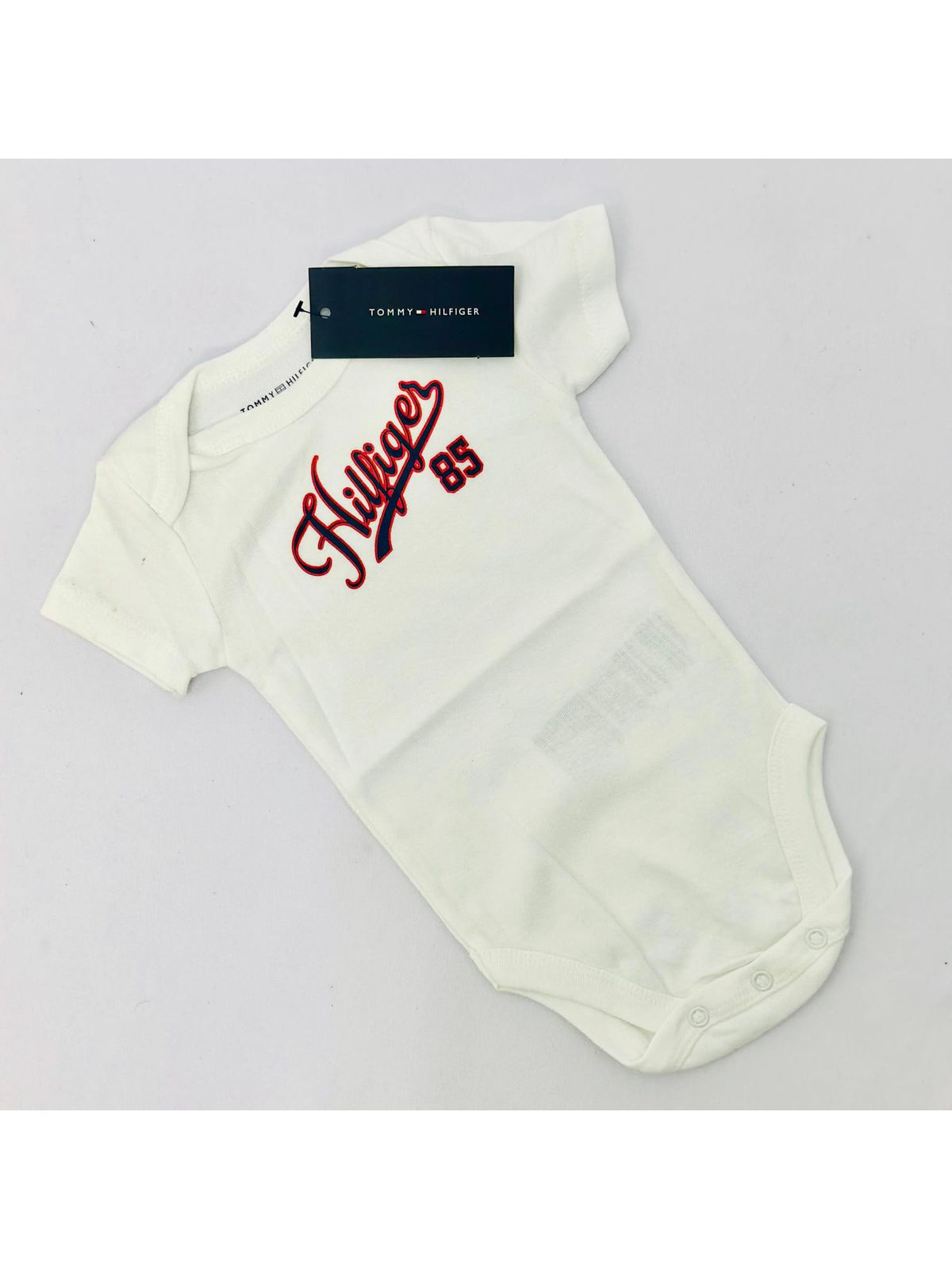 Body Bebê Tommy Canelado - SP GRIFES - Camisetas Importadas no Atacado